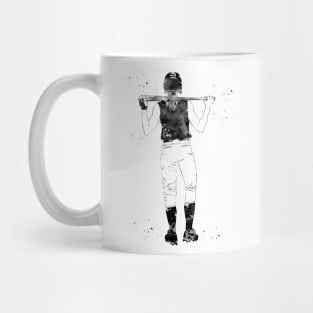 Baseball Player Girl Mug